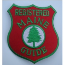 Registered Maine Guide patch